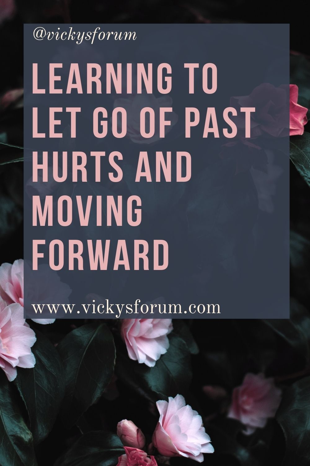 Let go and move forward