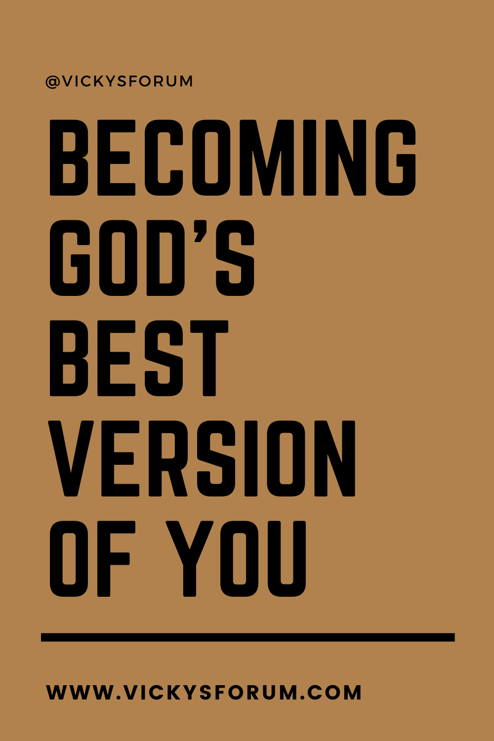 Becoming the best version of yourself