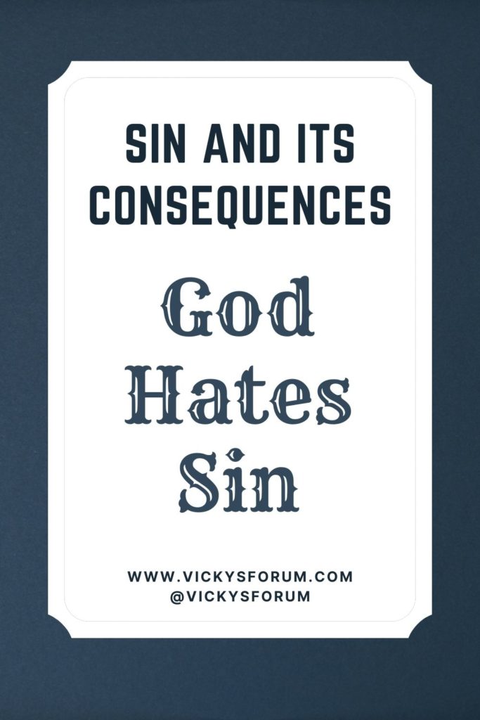 Sin is sin