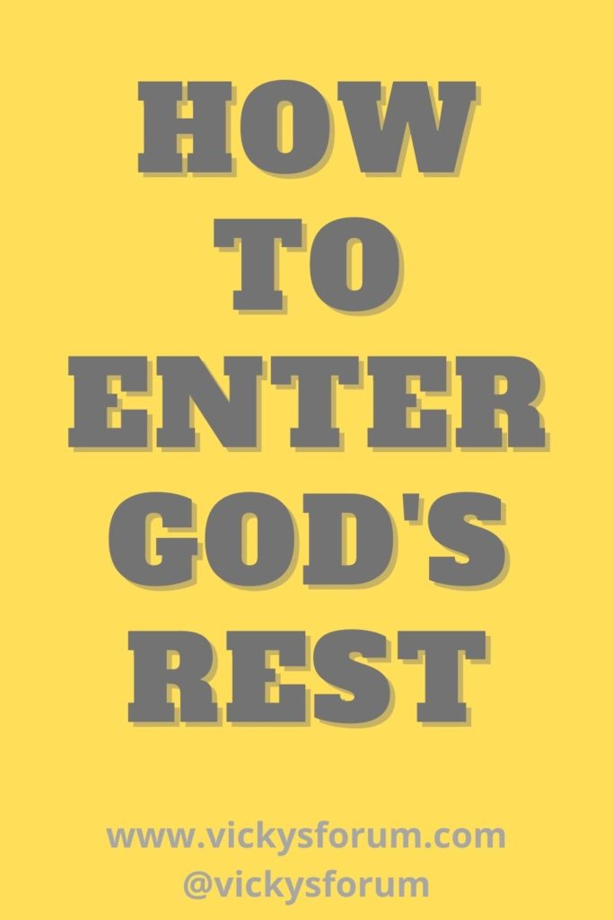 Resting in God