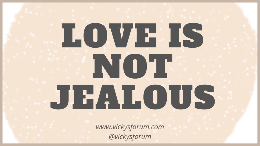 Love does not envy