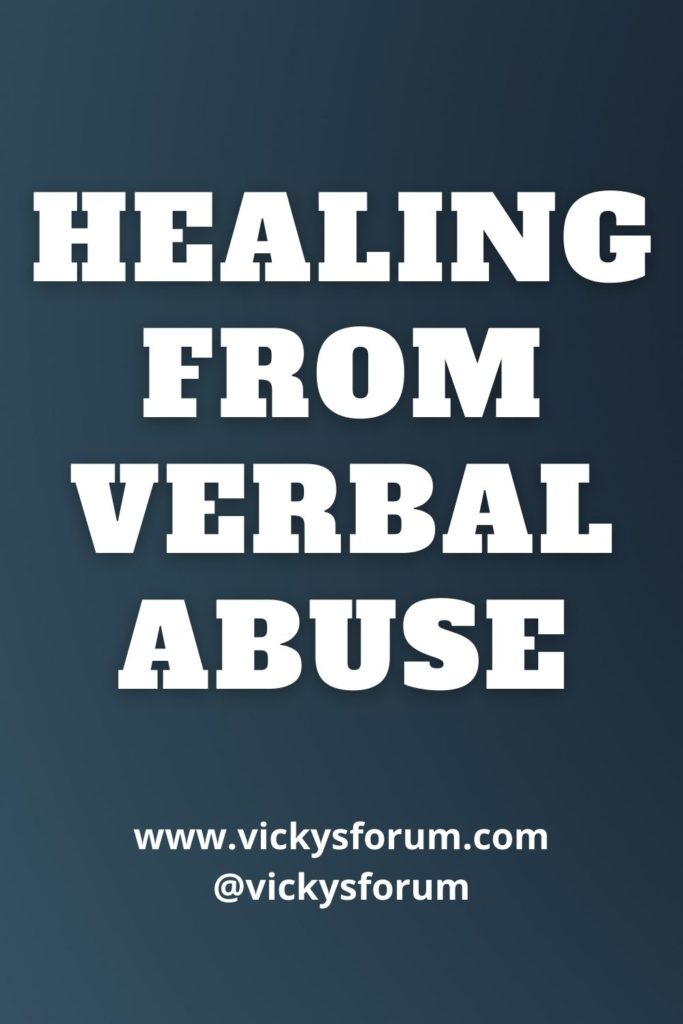 Overcoming verbal abuse