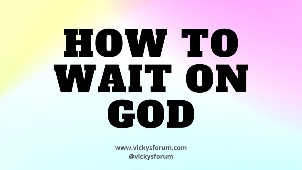 Waiting for God