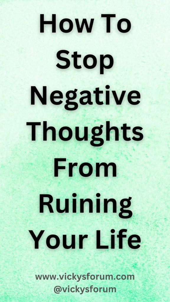 Overcome negative thinking
